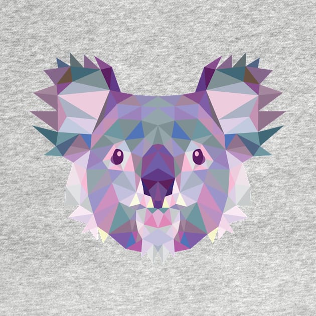 Fractal Koala Bear by SandiTyche